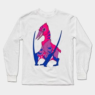 Quetzalcoatlus: Bisexual Long Sleeve T-Shirt